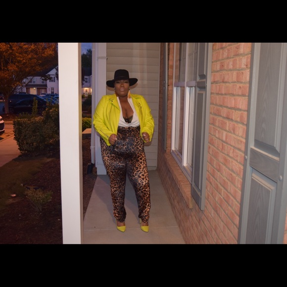 Lime Moto jacket - Picture 2 of 2